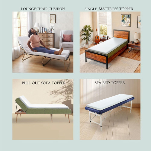 Single foam mattress topper - single,