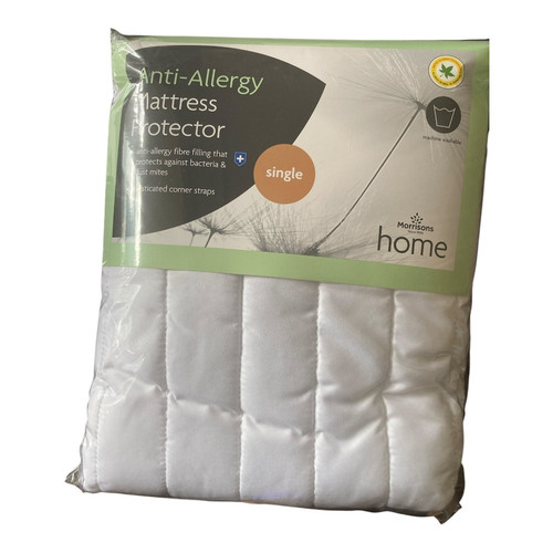 Single bed mattress topper - bed,