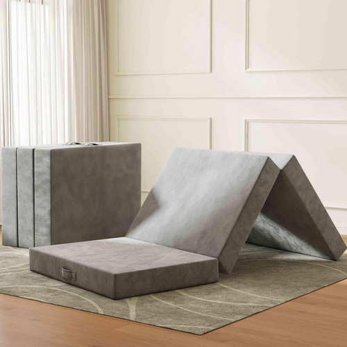 Inch twin tri fold - tri-fold, mattress